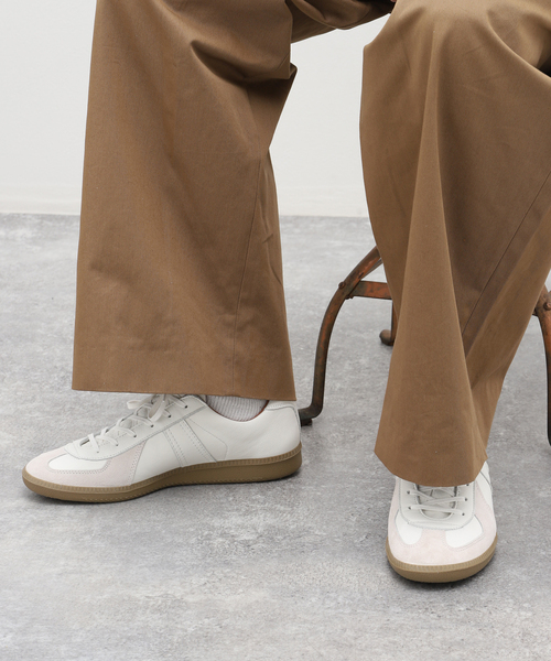 REPRODUCTION OF FOUND（リプロダクションオブファウンド）の「【REPRODUCTION OF FOUND】GERMANMILITARY TRAINER（スニーカー・メンズ・ホワイト・41/42/43）」の10枚目の写真