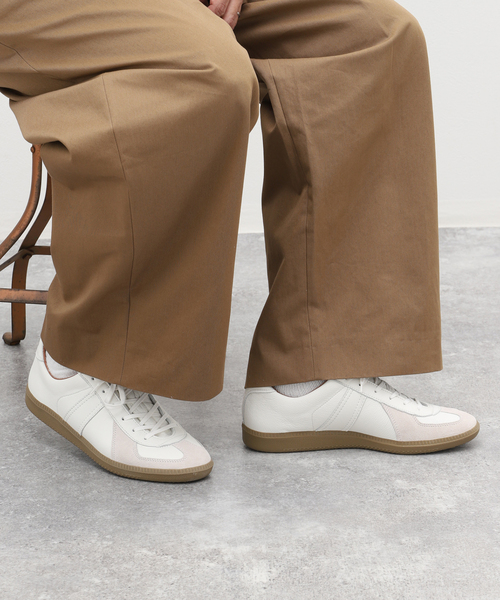 REPRODUCTION OF FOUND（リプロダクションオブファウンド）の「【REPRODUCTION OF FOUND】GERMANMILITARY TRAINER（スニーカー・メンズ・ホワイト・41/42/43）」の11枚目の写真