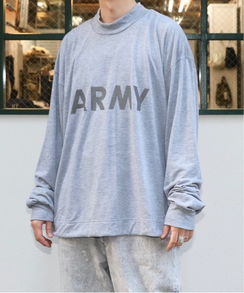 U.S MILITARY/ユーエスミリタリー P.F.U ARMY LS TEEアーミーロング