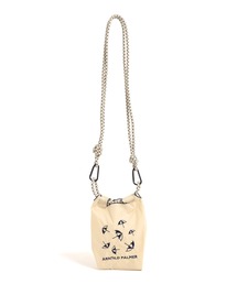 ミックスコード グラフィック ショルダーバッグ