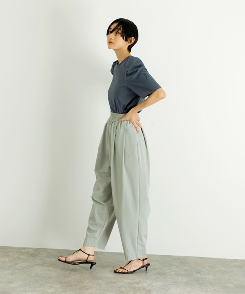 LAATO(ラート)の「SYUMAI PANTS(その他パンツ・レディース・ブラック/オフホワイト/グレー・FREE)」の17枚目の写真
