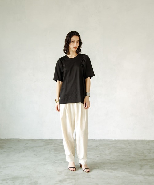 LAATO(ラート)の「SYUMAI PANTS(その他パンツ・レディース・ブラック/オフホワイト/グレー・FREE)」の22枚目の写真