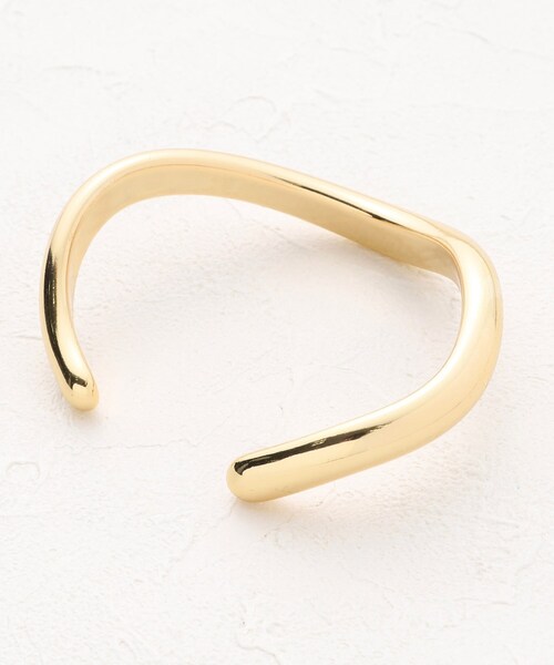 SHOO・LA・RUE（シューラルー）の「◆ウェーブメタルバングル（ブレスレット・レディース・シルバー/ゴールド・00）」の5枚目の写真