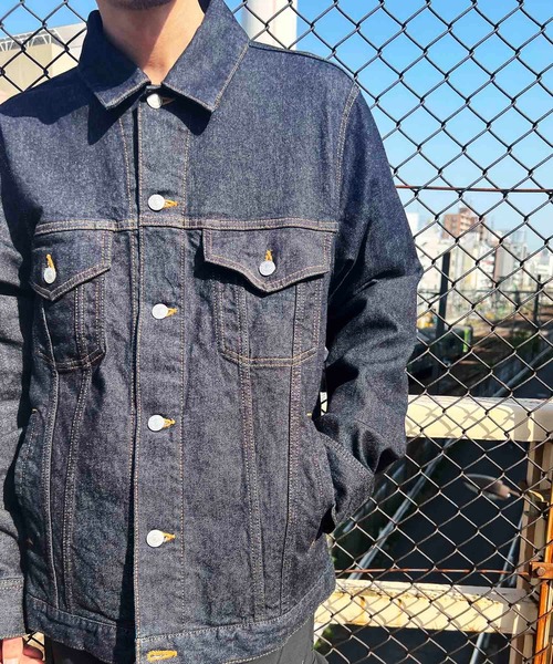 roarguns(ロアーガンズ)の「DENIM JKT BACK CRY(デニムジャケット・メンズ・ブルー・2/3)」の6枚目の写真