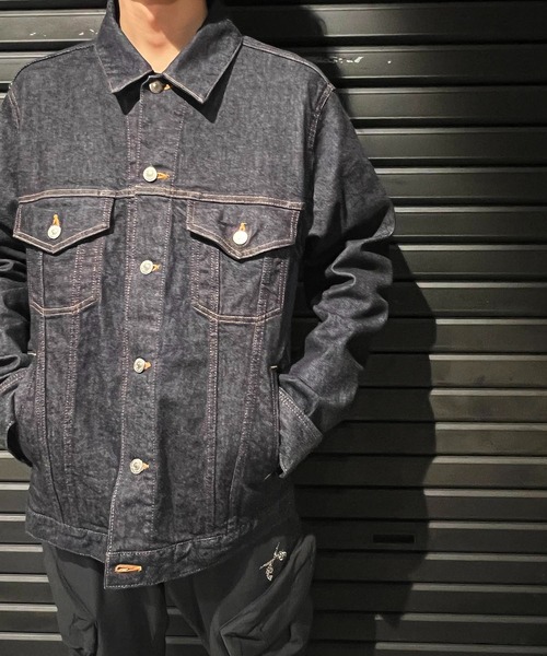 roarguns(ロアーガンズ)の「DENIM JKT BACK CRY(デニムジャケット・メンズ・ブルー・2/3)」の2枚目の写真