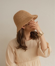 Ambre Neige | 透かし編みペーパーハット／【WEB/EC限定商品】(ハット)