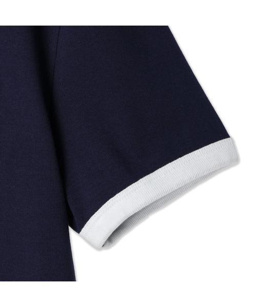 Guess（ゲス）の「Point Color Tee Tシャツ レディース（Tシャツ/カットソー・レディース・ホワイト/ピンク/ネイビー・SMALL/X-SMALL）」の6枚目の写真