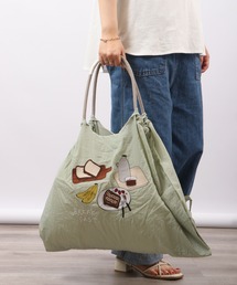 Emago（イマゴ）の「EMAGO ブレックファースト刺繍エコバック（エコバッグ/サブバッグ）」