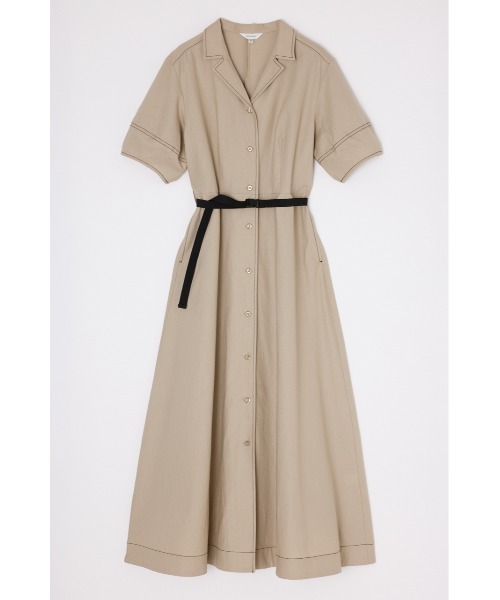新品マウジーMOUSSYコットンニットジャンパースカートエプロンスカートベージュ MOUSSY（マウジー）の「DRAPE CHECK スカート（スカート）」 - WEAR