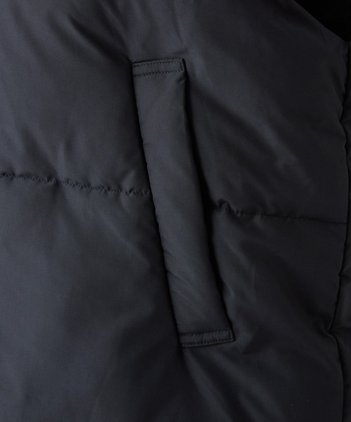 one after another NICE CLAUP（ワンアフターアナザーナイスクラップ）の「フェイクダウンベスト（ダウンベスト・レディース・ブラック/アイボリー・FREE）」の21枚目の写真