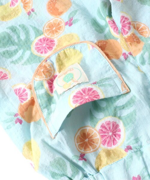 apres les cours（アプレレクール）の「【セットアップ・お揃い可能】チェック・トロピカル ハーフパンツ_5分丈（その他パンツ・キッズ・チェック/ミント・90/80/100/110/120/130）」の19枚目の写真