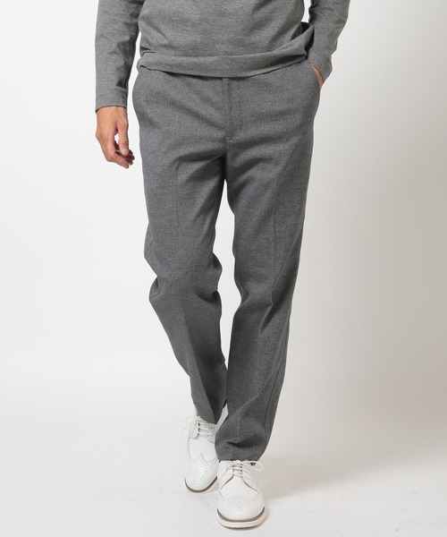MEN'S BIGI（メンズビギ）の「フルフラン杢サージストレッチイージースラックスパンツ（スラックス・メンズ・ブラック/グレー・01/02/03/04）」の2枚目の写真