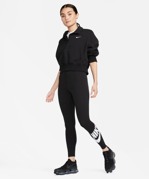 NIKE（ナイキ）の「ナイキ スポーツウェア クラシック ウィメンズ ハイウエスト グラフィック レギンス / Nike Sportswear Classics Women's High-Waisted Graphic Leggings＜XS-2XL 展開＞（レギンス/スパッツ・レディース・ブラック・2XL/M/XS/L/S/XL）」の14枚目の写真