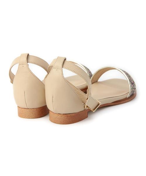 ODETTE E ODILE(オデットエオディール)の「OHL PLN SD15(サンダル・レディース・シャーベット/ブラック/ホワイト/シルバー/その他1/その他2・37/36/35)」の9枚目の写真