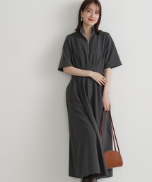 N.(N. Natural Beauty Basic) | ◆スタンドハーフジップワンピース(ワンピース)