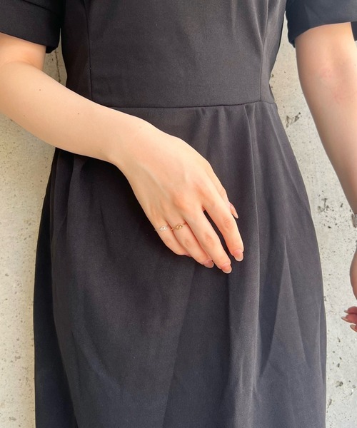 cuorequal(クオレコール)の「ハートクロスリング(リング・レディース・シルバー/ゴールド・FREE)」の9枚目の写真