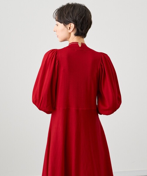 ANAYI（アナイ）の「ファインメリノフレアニット ワンピース