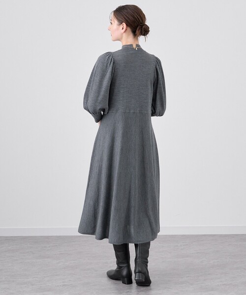 ANAYI（アナイ）の「ファインメリノフレアニット ワンピース