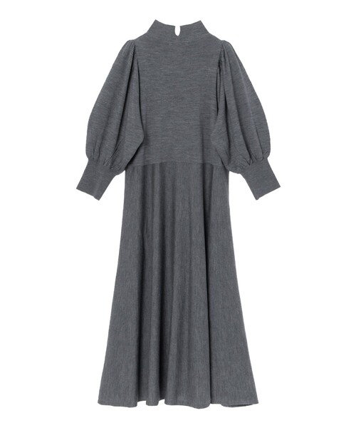 ANAYI（アナイ）の「ファインメリノフレアニット ワンピース