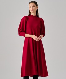 ANAYI（アナイ）の「ファインメリノフレアニット ワンピース