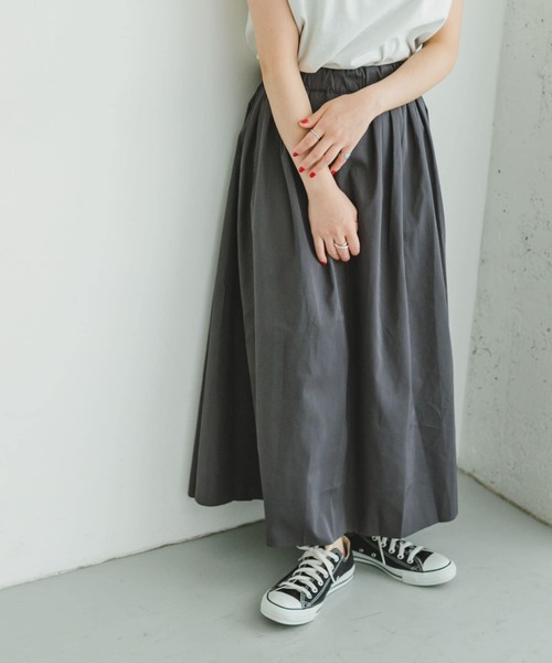 ITEMS URBANRESEARCH（アイテムズ アーバンリサーチ）の「リバーシブルチェックスカート（スカート・レディース・ブラック/グレー・FREE）」の5枚目の写真