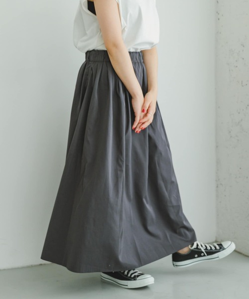 ITEMS URBANRESEARCH（アイテムズ アーバンリサーチ）の「リバーシブルチェックスカート（スカート・レディース・ブラック/グレー・FREE）」の6枚目の写真