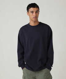BASIC HEAVY WEIGHT L/S T-SHIRT / ベーシック ヘビーウェイト 長袖 Tシャツ / AVIREX / アヴィレックス