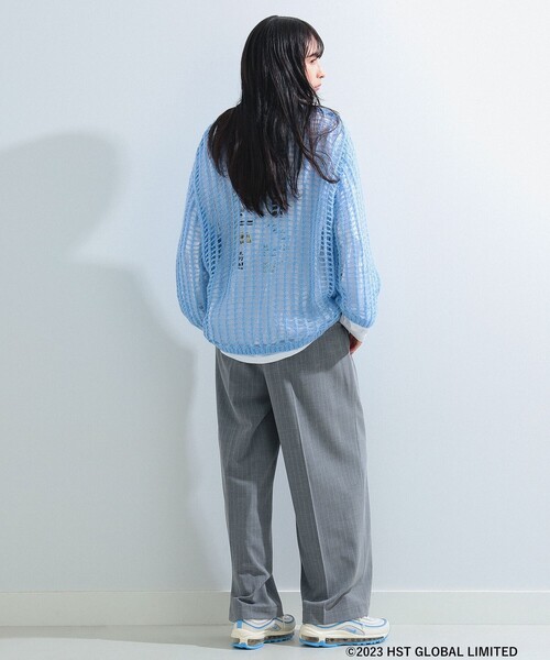 Ray BEAMS（レイビームス）の「GOOD ROCK SPEED × Ray BEAMS / 別注 ROCK ロング（Tシャツ/カットソー・レディース・ブラック/ホワイト・ONE SIZE）」の8枚目の写真