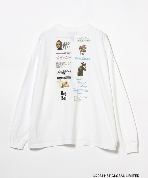 Ray BEAMS（レイビームス）の「GOOD ROCK SPEED × Ray BEAMS / 別注 ROCK ロング（Tシャツ/カットソー・レディース・ブラック/ホワイト・ONE SIZE）」の18枚目の写真