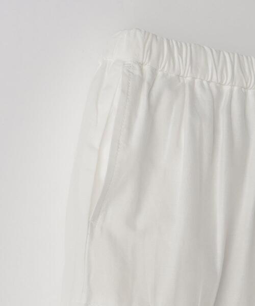 green label relaxing（グリーンレーベルリラクシング）の「TJ EMB ロングスカート 110cm-130cm（スカート・キッズ・オフホワイト・XS110/S130）」の3枚目の写真