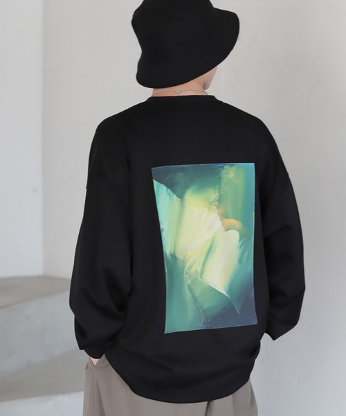 RAGEBLUE(レイジブルー)の「【Ken-kurojiro】コラボバックプリントTシャツ(Tシャツ/カットソー・メンズ・ブラック/グレー/ホワイト/グリーン系その他・MEDIUM/LARGE)」の3枚目の写真