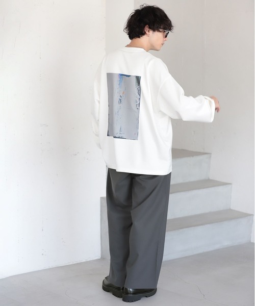 RAGEBLUE(レイジブルー)の「【Ken-kurojiro】コラボバックプリントTシャツ(Tシャツ/カットソー・メンズ・ブラック/グレー/ホワイト/グリーン系その他・MEDIUM/LARGE)」の14枚目の写真