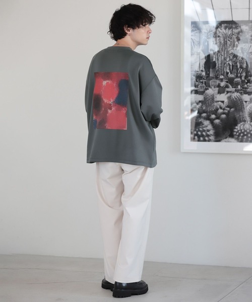 RAGEBLUE(レイジブルー)の「【Ken-kurojiro】コラボバックプリントTシャツ(Tシャツ/カットソー・メンズ・ブラック/グレー/ホワイト/グリーン系その他・MEDIUM/LARGE)」の19枚目の写真