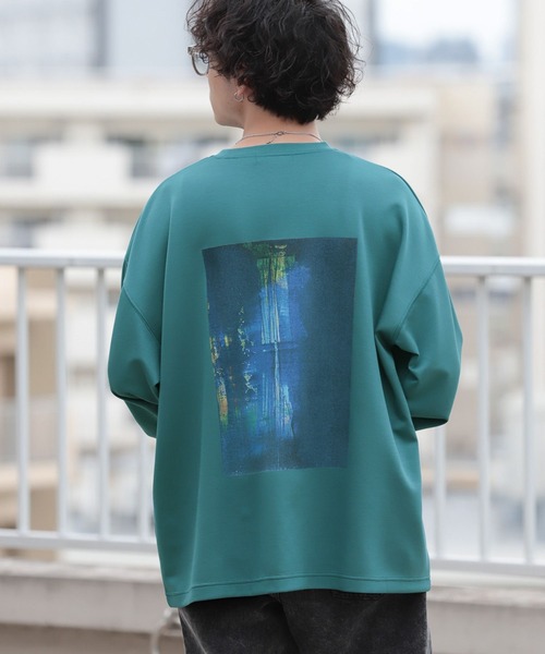 RAGEBLUE(レイジブルー)の「【Ken-kurojiro】コラボバックプリントTシャツ(Tシャツ/カットソー・メンズ・ブラック/グレー/ホワイト/グリーン系その他・MEDIUM/LARGE)」の10枚目の写真