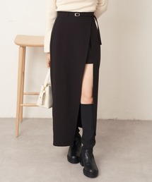 スリットタイトロングスカート