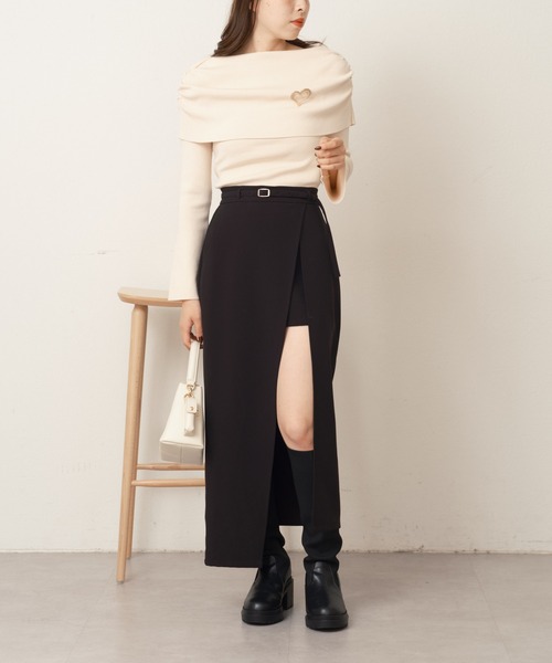 新品タグ付き PINKO スリット ロングタイトスカート 楽天市場】≪最終price！≫【返品不可】2wayスリットスカート
