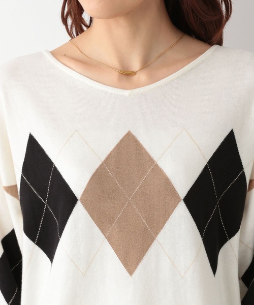 セール】トリプルイージーVネックプルオーバー/194242（ニット