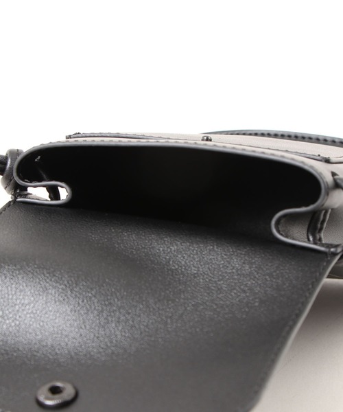 AMERICAN HOLIC（アメリカンホリック）の「フラップ付ミニショルダーBAG（ショルダーバッグ・レディース・ブラウン/ブラック・FREE）」の11枚目の写真