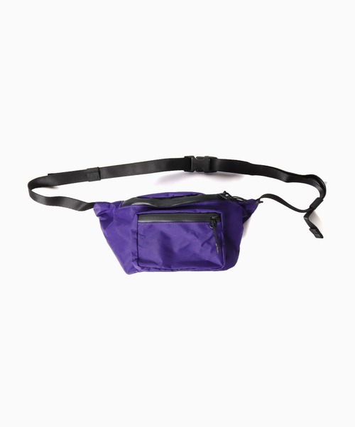 BURLAP OUTFITTER(バーラップアウトフィッター)の「BURLAP OUTFITTER/バーラップアウトフィッター WAIST BAG ウエストバッグ(ボディバッグ/ウエストポーチ・メンズ・グレー系/ブラック/パープル・ONE SIZE)」の14枚目の写真