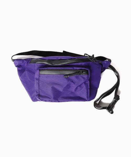 BURLAP OUTFITTER(バーラップアウトフィッター)の「BURLAP OUTFITTER/バーラップアウトフィッター WAIST BAG ウエストバッグ(ボディバッグ/ウエストポーチ・メンズ・グレー系/ブラック/パープル・ONE SIZE)」の17枚目の写真