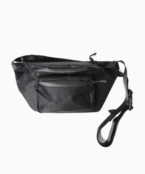 BURLAP OUTFITTER(バーラップアウトフィッター)の「BURLAP OUTFITTER/バーラップアウトフィッター WAIST BAG ウエストバッグ(ボディバッグ/ウエストポーチ・メンズ・グレー系/ブラック/パープル・ONE SIZE)」の10枚目の写真