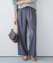 le.coeur blanc | サイドバックルベルトタックパンツ(その他パンツ)