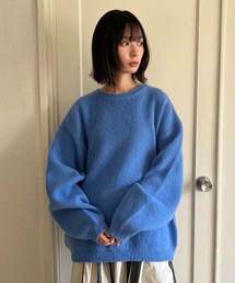 AS KNOW AS plus | ☆ゴマジャカード起毛ゆるりニットプルオーバー(ニット/セーター)