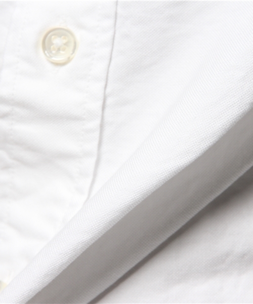JOURNAL STANDARD(ジャーナルスタンダード)の「JPN MADE OX BDハンソデシャツ ##(シャツ/ブラウス・メンズ・ホワイト/サックスブルー・MEDIUM/LARGE)」の11枚目の写真