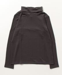 ティゴラ TIGORA リブハイネックカットソー