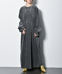 《追加》VELVETEEN KAFTAN DRESS：ワンピース