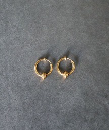 4INT.（フォイント）の「モチーフ フープイヤリング / サージカルステンレス316L (金属アレルギー対応)（イヤリング）」