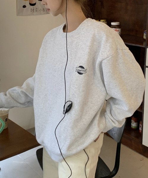 Vipoa(ヴィポア)の「バックデザインオーバースウェット(スウェット・レディース・グレー・FREE)」の15枚目の写真