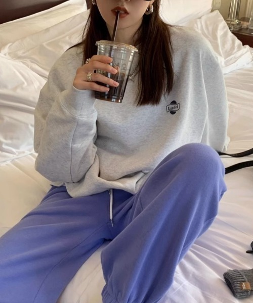 Vipoa(ヴィポア)の「バックデザインオーバースウェット(スウェット・レディース・グレー・FREE)」の11枚目の写真