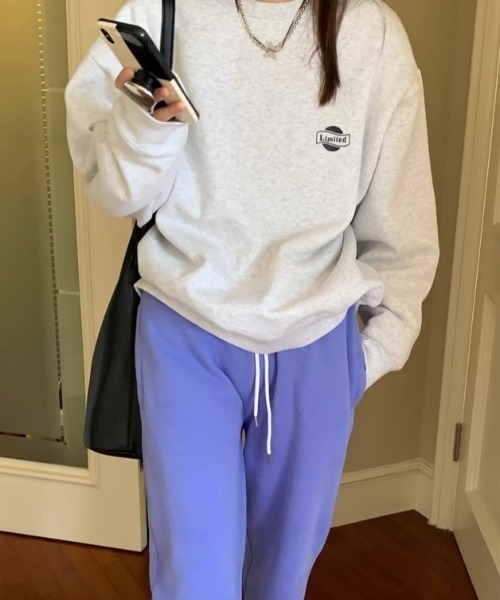 Vipoa(ヴィポア)の「バックデザインオーバースウェット(スウェット・レディース・グレー・FREE)」の9枚目の写真